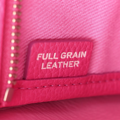 Marc Jacobs Grained Calfskin Small The Tote Bag Hot Pink 7 of 12