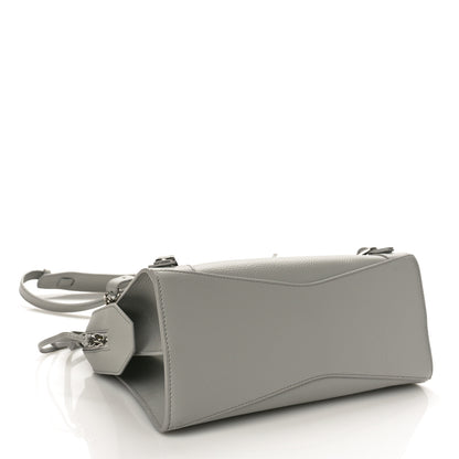 Balenciaga Grained Calfskin Neo Classic Silver Hardware S City Light Grey 4 of 8