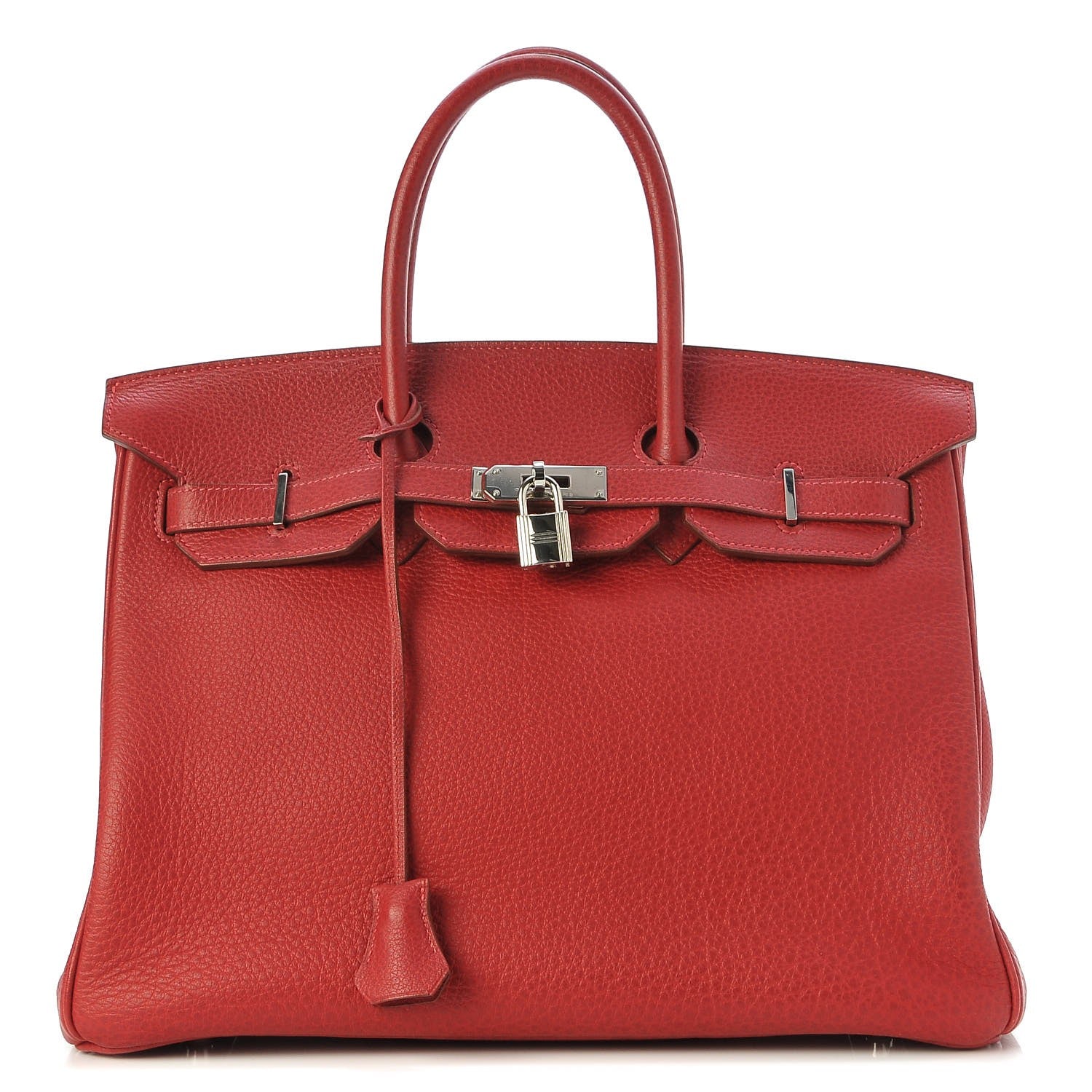 Hermes Buffle Skipper Birkin 35 Rouge Vif 1 of 40