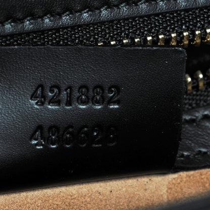 Gucci Calfskin Small Sylvie Shoulder Bag Black 7 of 8