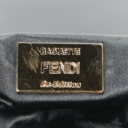 Fendi Beaded Baguette Black 5 of 8