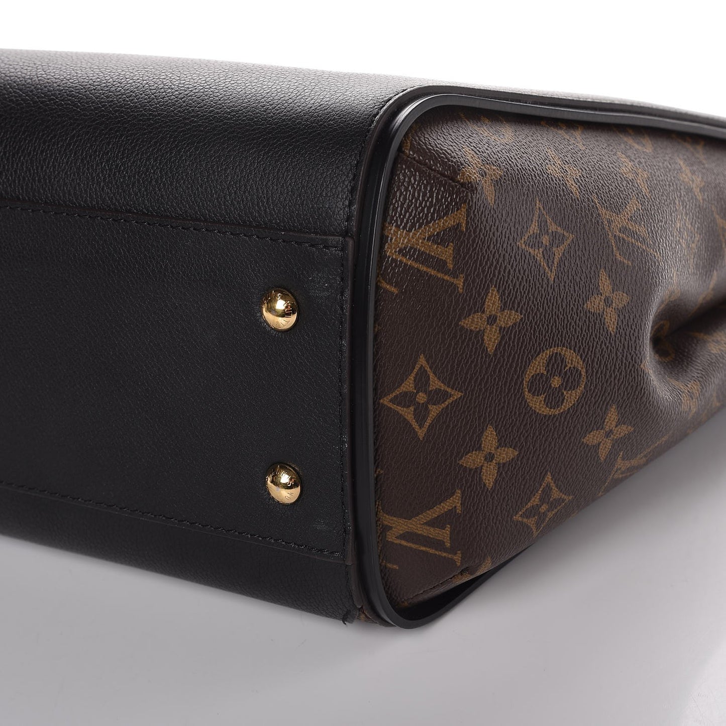 Calfskin Monogram Kimono Tote Black