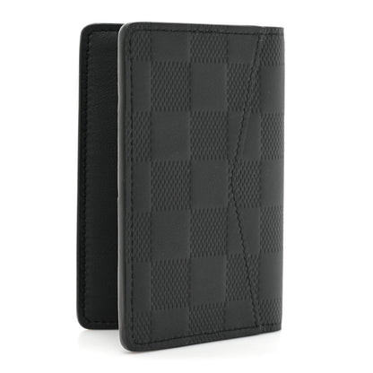 Louis Vuitton Damier Infini Pocket Organizer Black 3 of 9