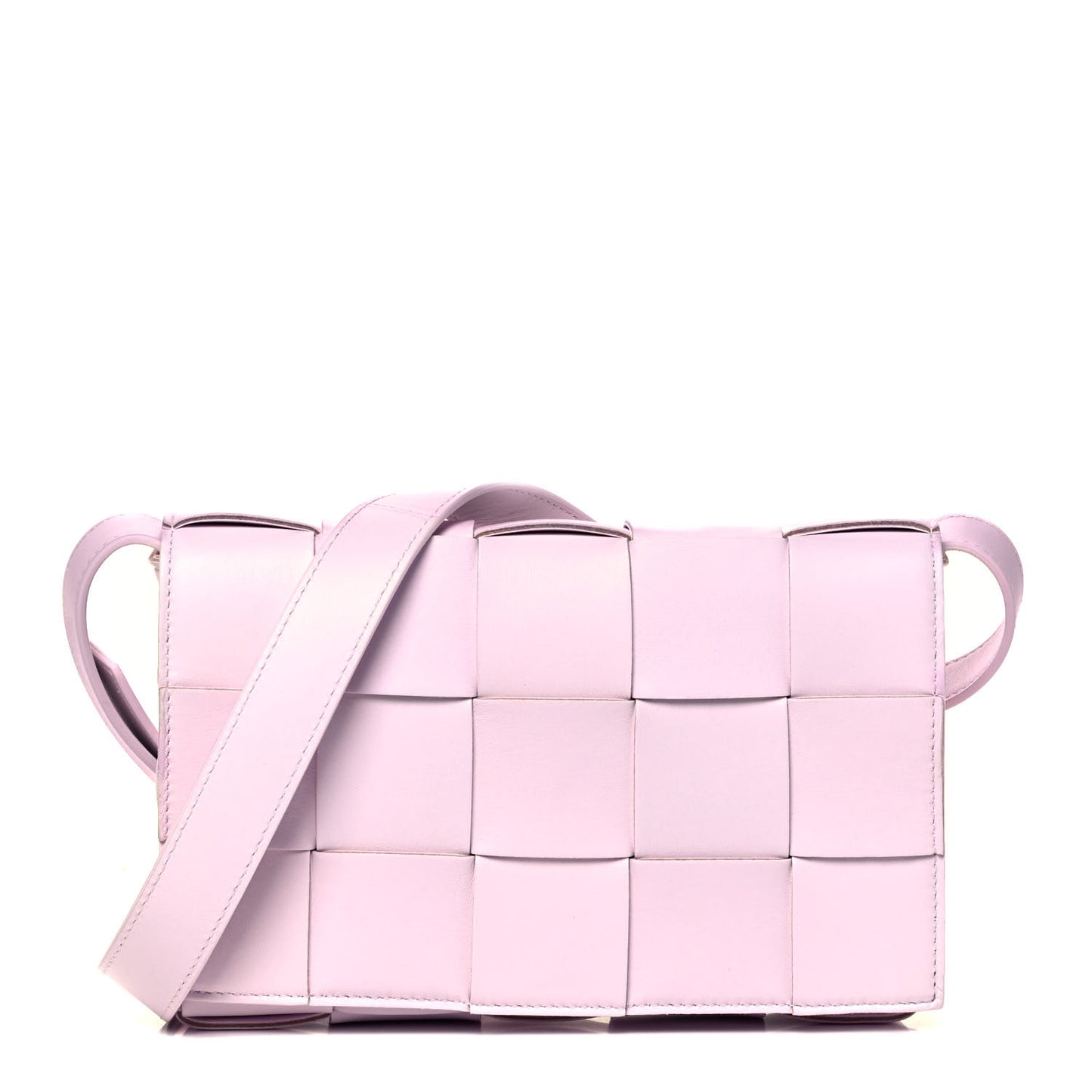 Lambskin Maxi Intrecciato Cassette Crossbody Bag Bliss Washed