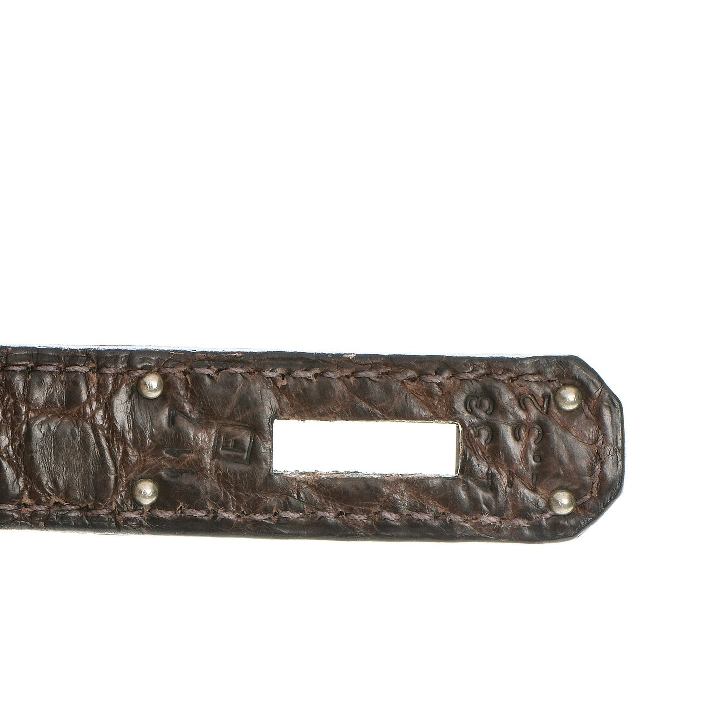 Matte Niloticus Crocodile Birkin 30 Chocolate