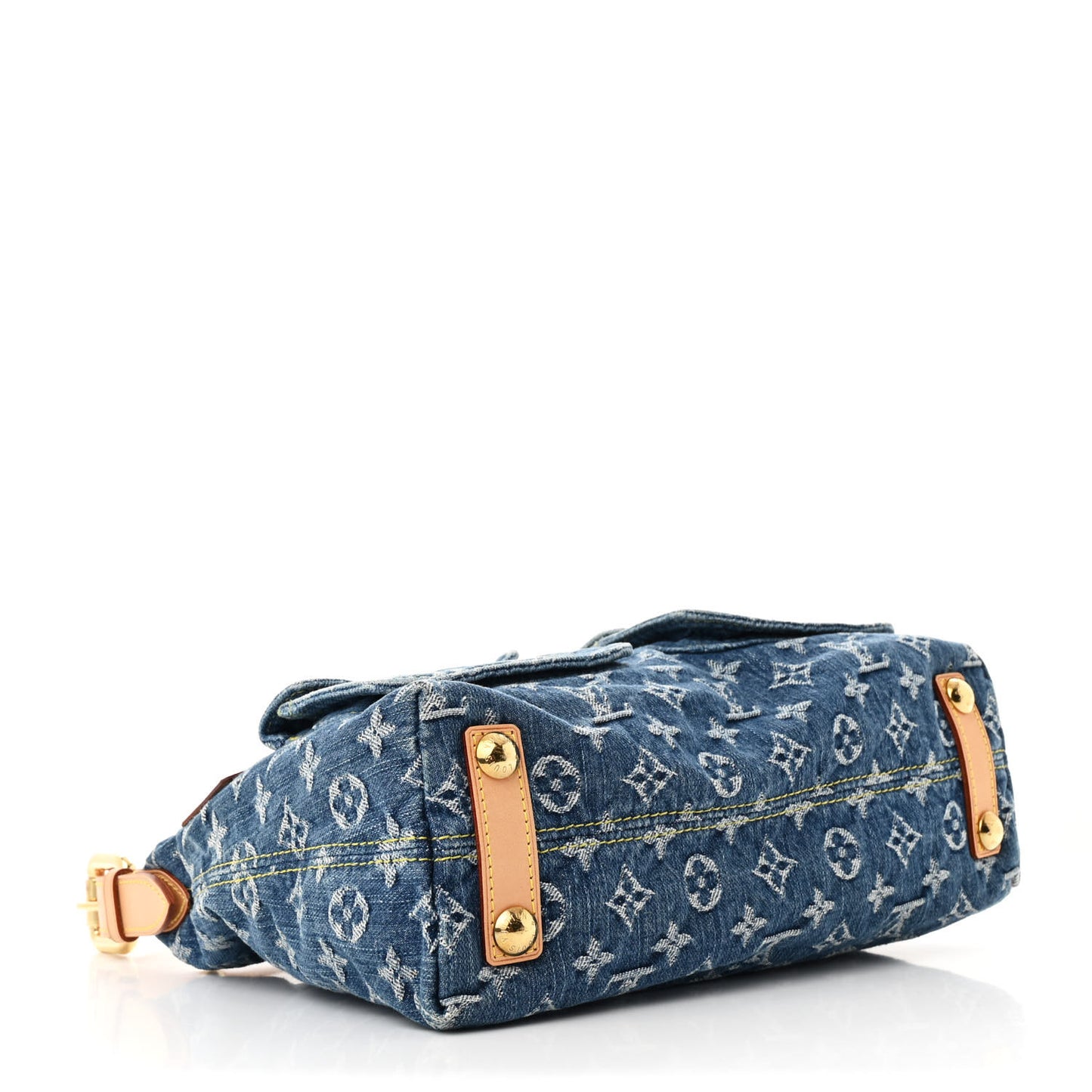 Monogram Denim Baggy PM Blue