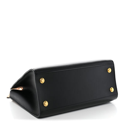 Louis Vuitton Calfskin City Steamer MM Black Creme Bourgogne 4 of 9