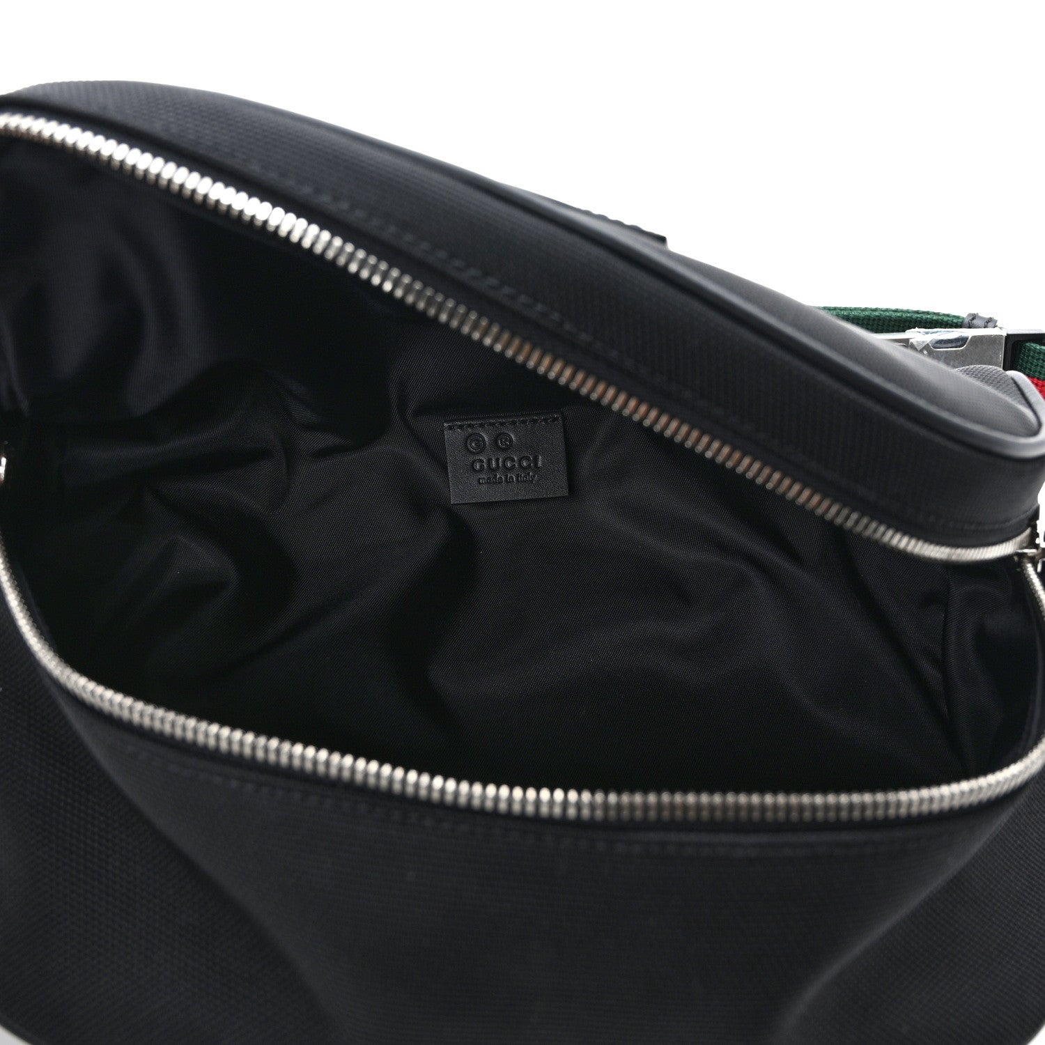 Gucci Techno Canvas Web Large Belt Bag Black 5 of 9