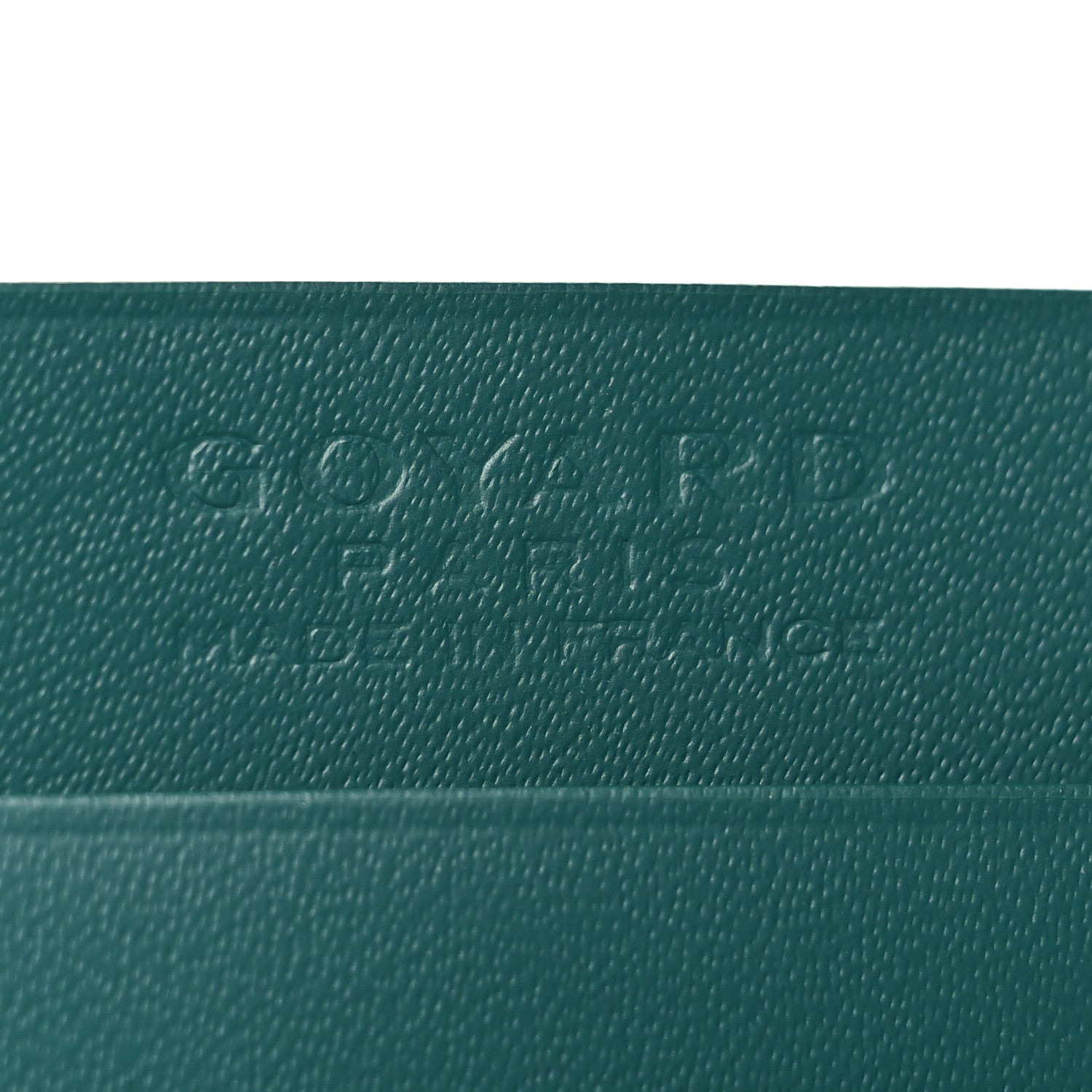 Goyard Goyardine Saint Sulpice Card Holder Green 6 of 7