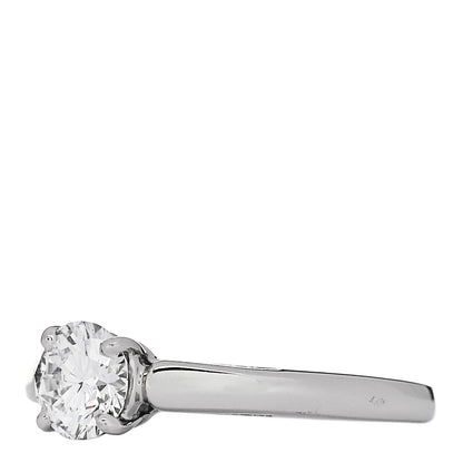 Bulgari Platinum Diamond .51ct Griffe Solitaire Engagement Ring 48 4.5 3 of 7