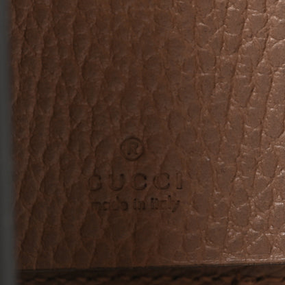 Gucci Dollar Calfskin GG Supreme Monogram GG Marmont 6 Key Holder Case Porcelain Rose Beige Ebony 6 of 6