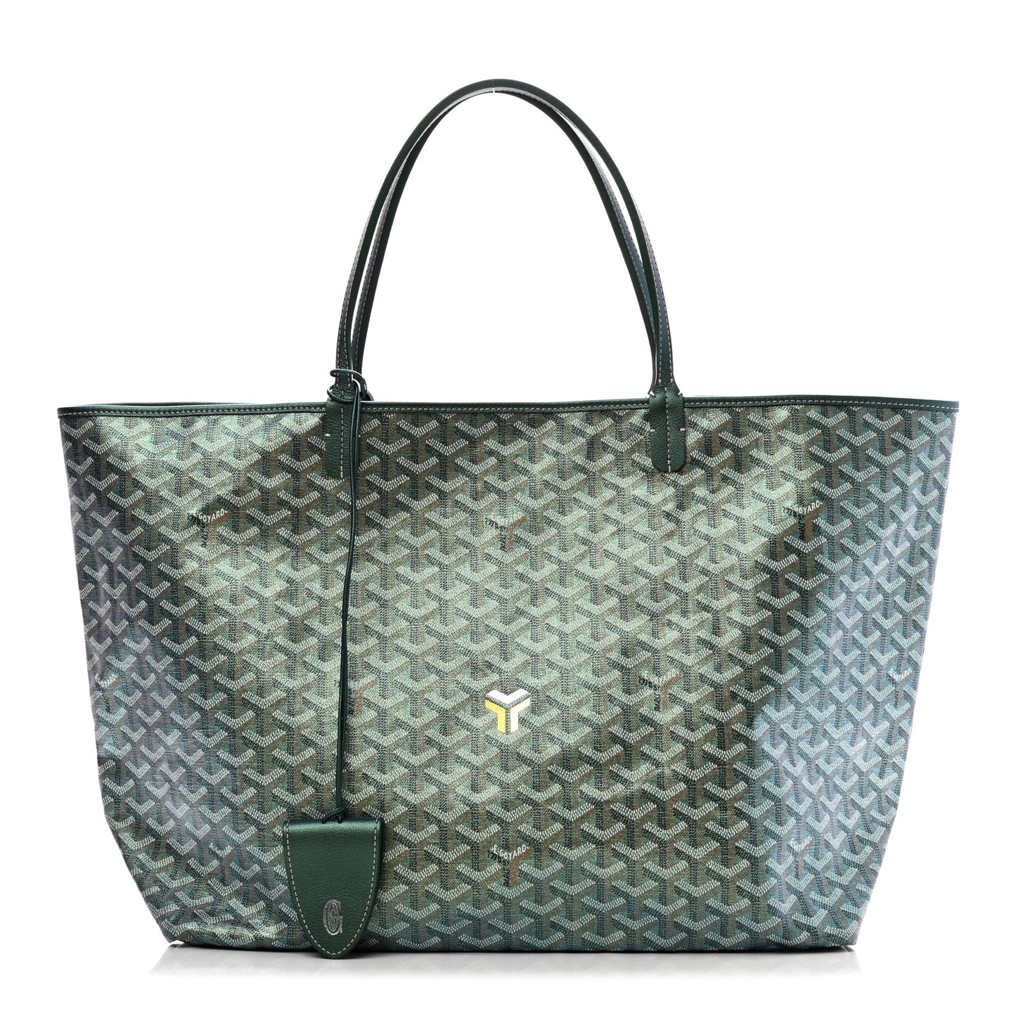 Iridescent Goyardine Saint Louis GM Pearly Green