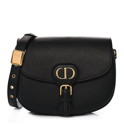 Christian Dior Grained Calfskin Medium Bobby Flap Black 1 of 10
