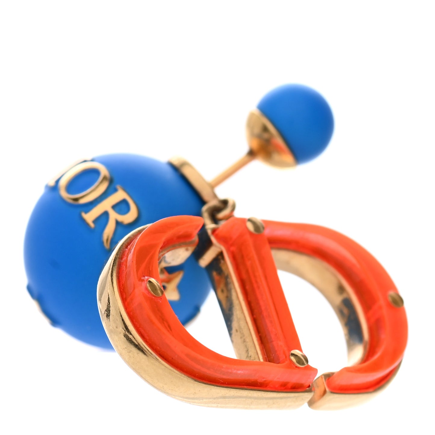 Neon Tribal Earrings Multicolor