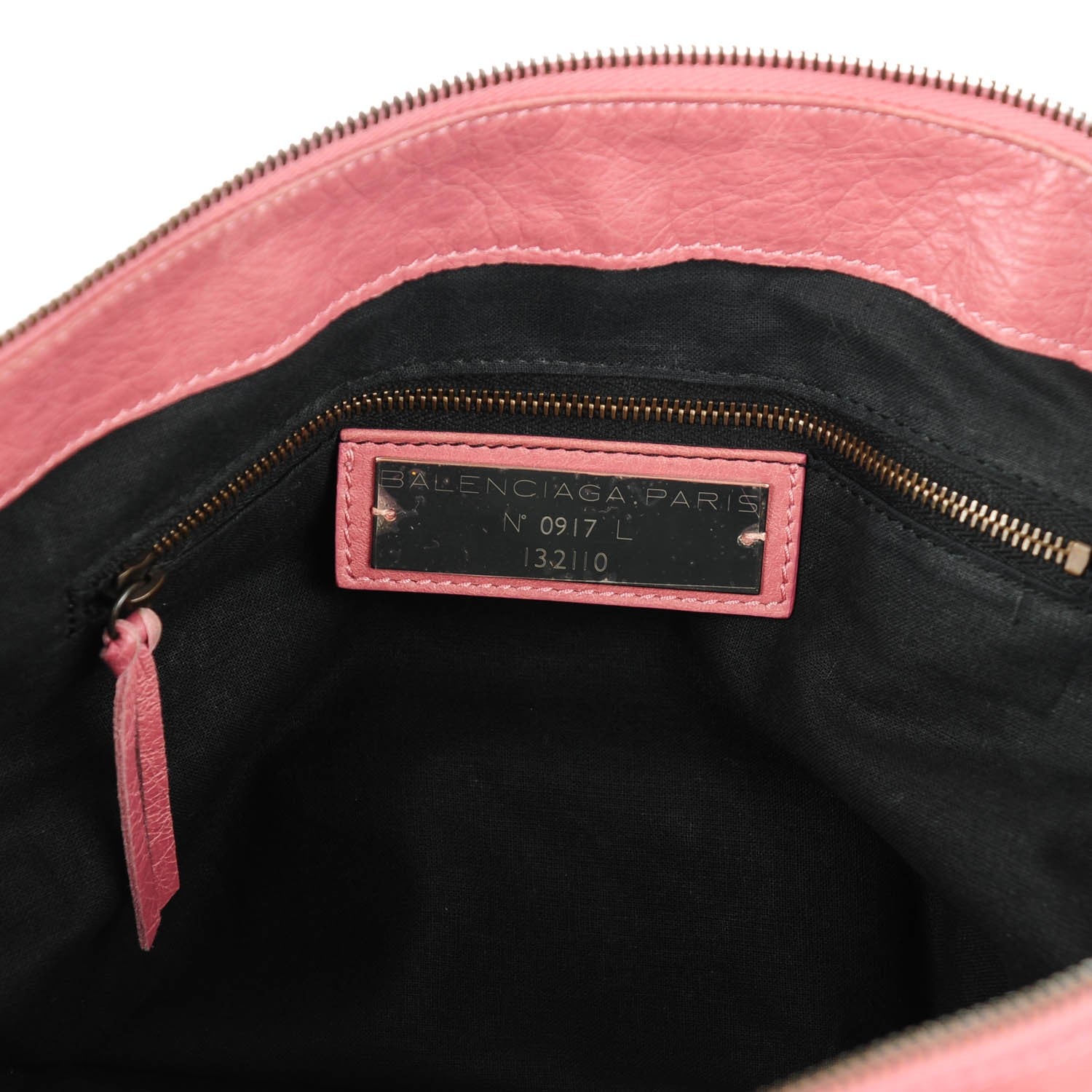 Balenciaga Agneau Classic Hardware Work Rose Bruyere 7 of 8