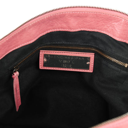 Balenciaga Agneau Classic Hardware Work Rose Bruyere 7 of 8