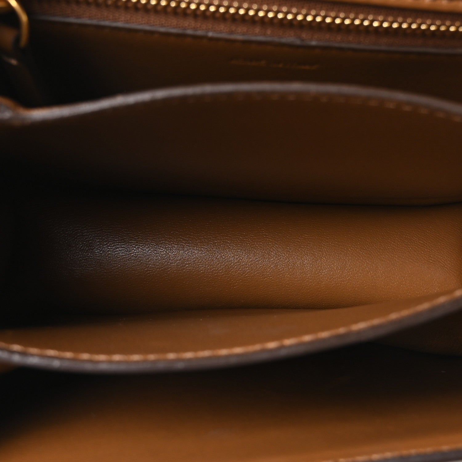 Celine Smooth Calfskin Small Classic Box Flap Bag Camel 5 of 10
