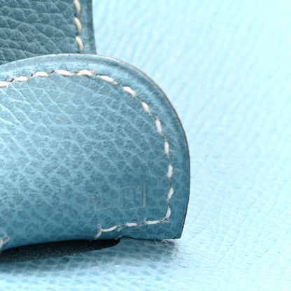 Hermes Epsom Evelyne II GM Blue Jean 6 of 9
