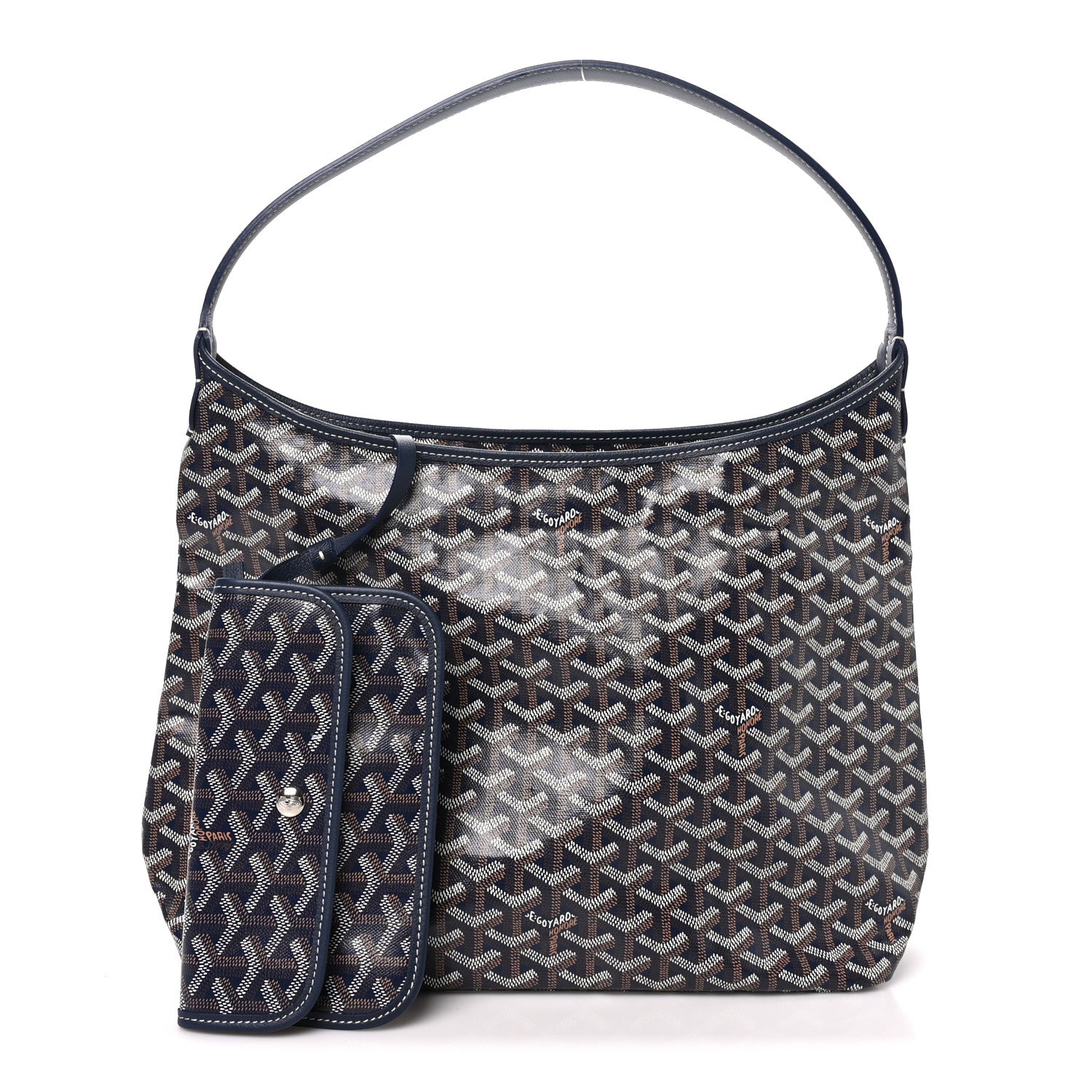 Goyard Goyardine Boheme Hobo Navy Blue 3 of 11