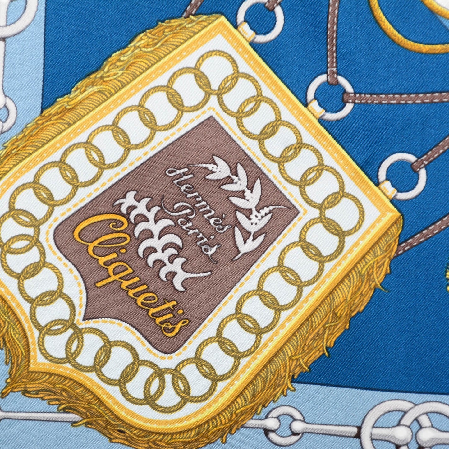 Silk Cliquetis Pocket Square Scarf