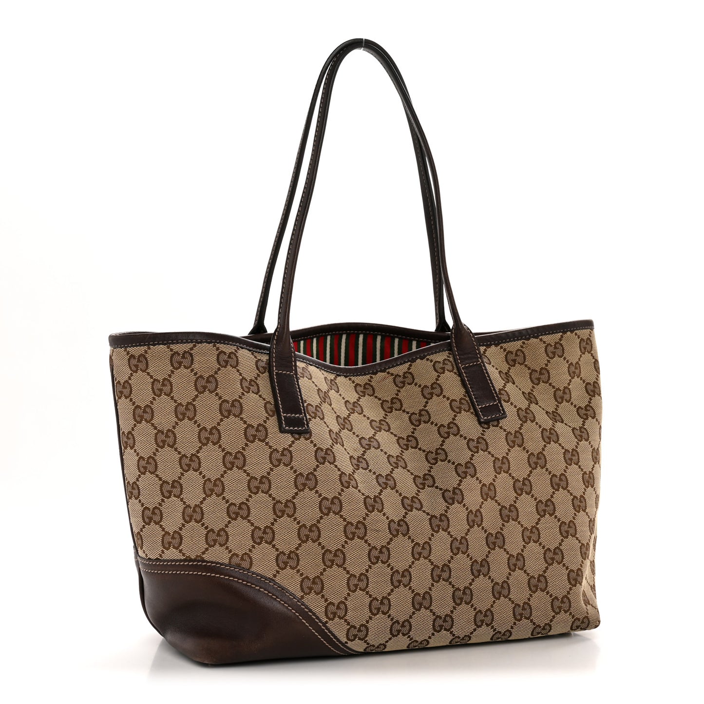 Monogram Medium New Britt Tote Brown