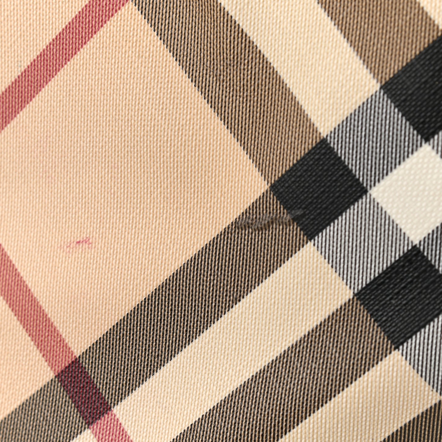 Nova Check Large Nickie Tote Black