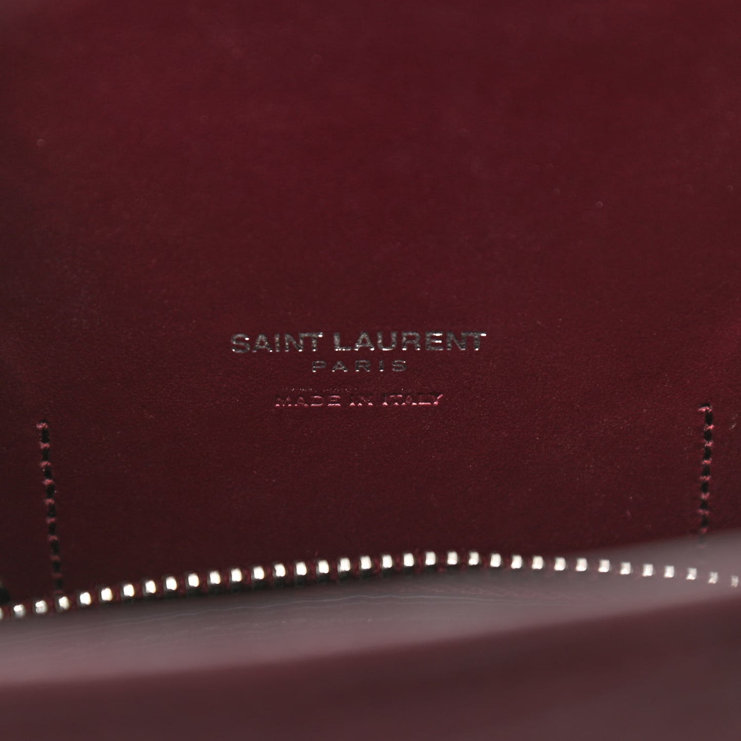 Calfskin Crocodile Embossed Small Sac de Jour Wine