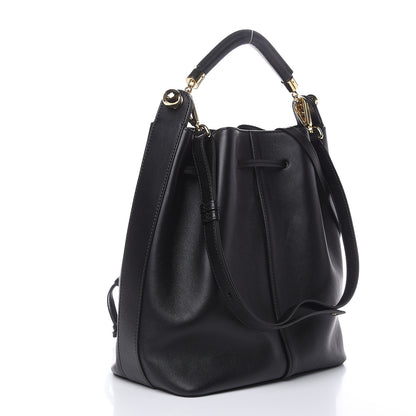 Chloe Calfskin Gala Medum Bucket Bag Black 4 of 11