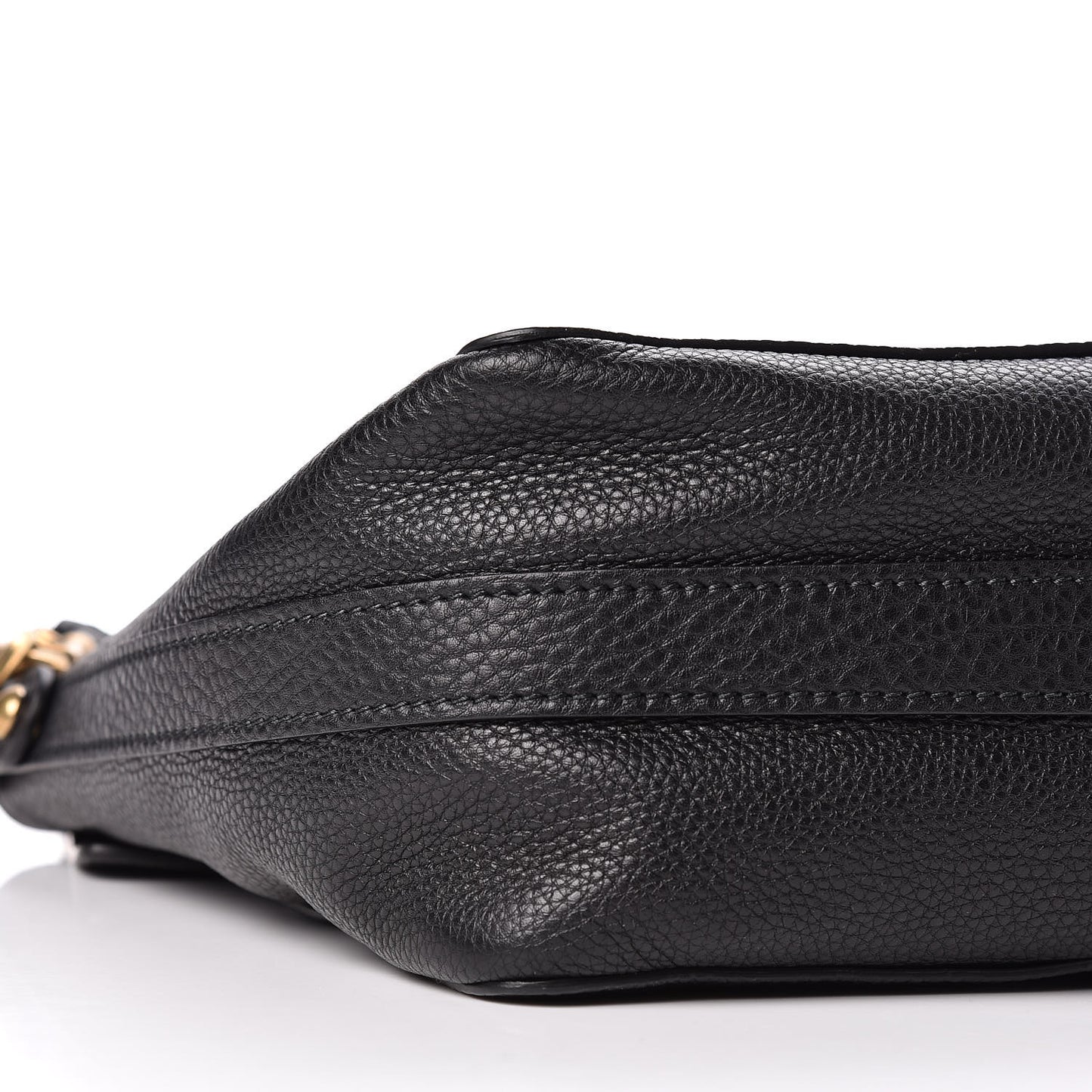 Grained Calfskin D-Bee Shopper Black