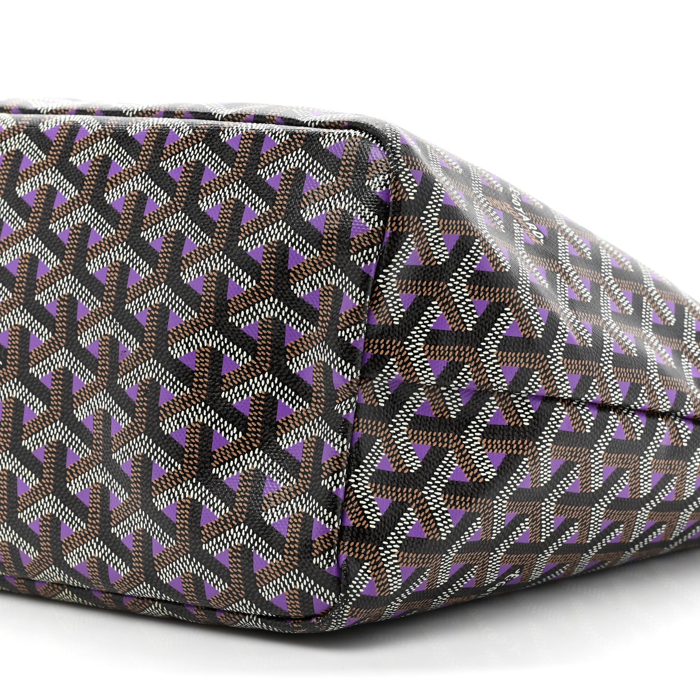 Goyardine Saint Louis Claire Voie PM Black Violet