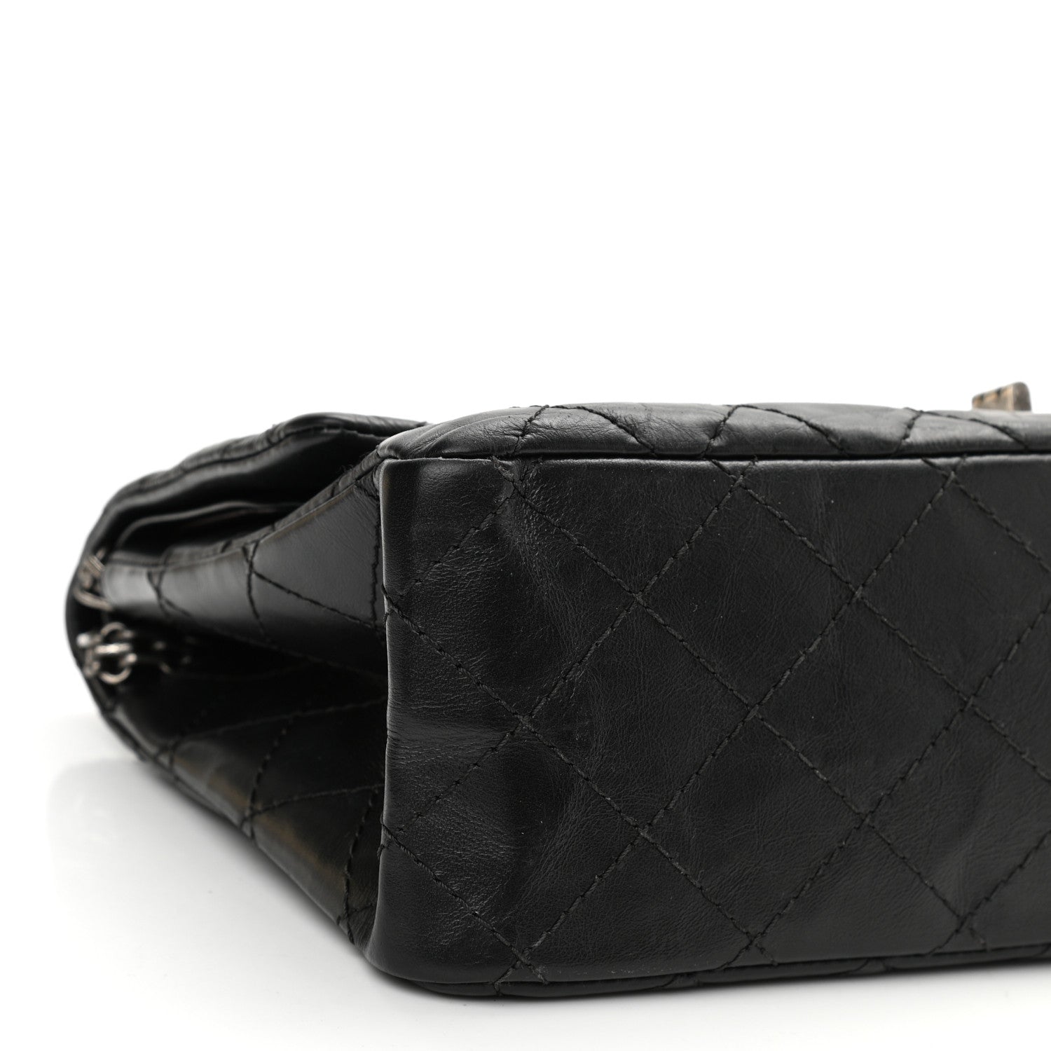 Chanel Aged Calfskin Quilted 2.55 Reissue 226 Flap Black 8 of 8