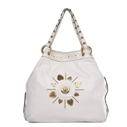 Gucci Calfskin Irina Tote White 1 of 11