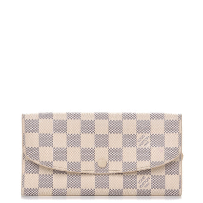 Louis Vuitton Damier Azur Emilie Wallet 1 of 11