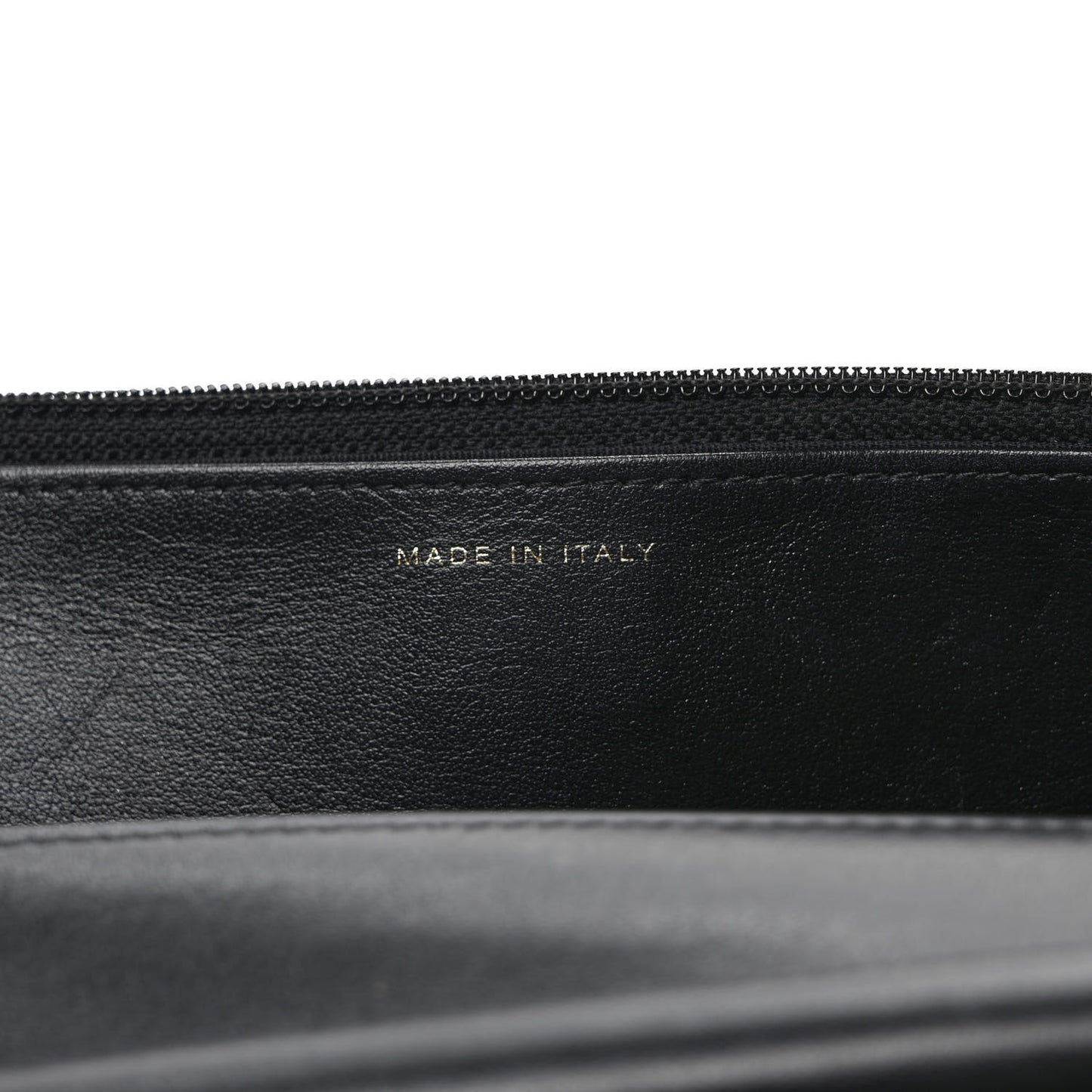 Caviar Quilted Boy Wallet On Chain WOC Black