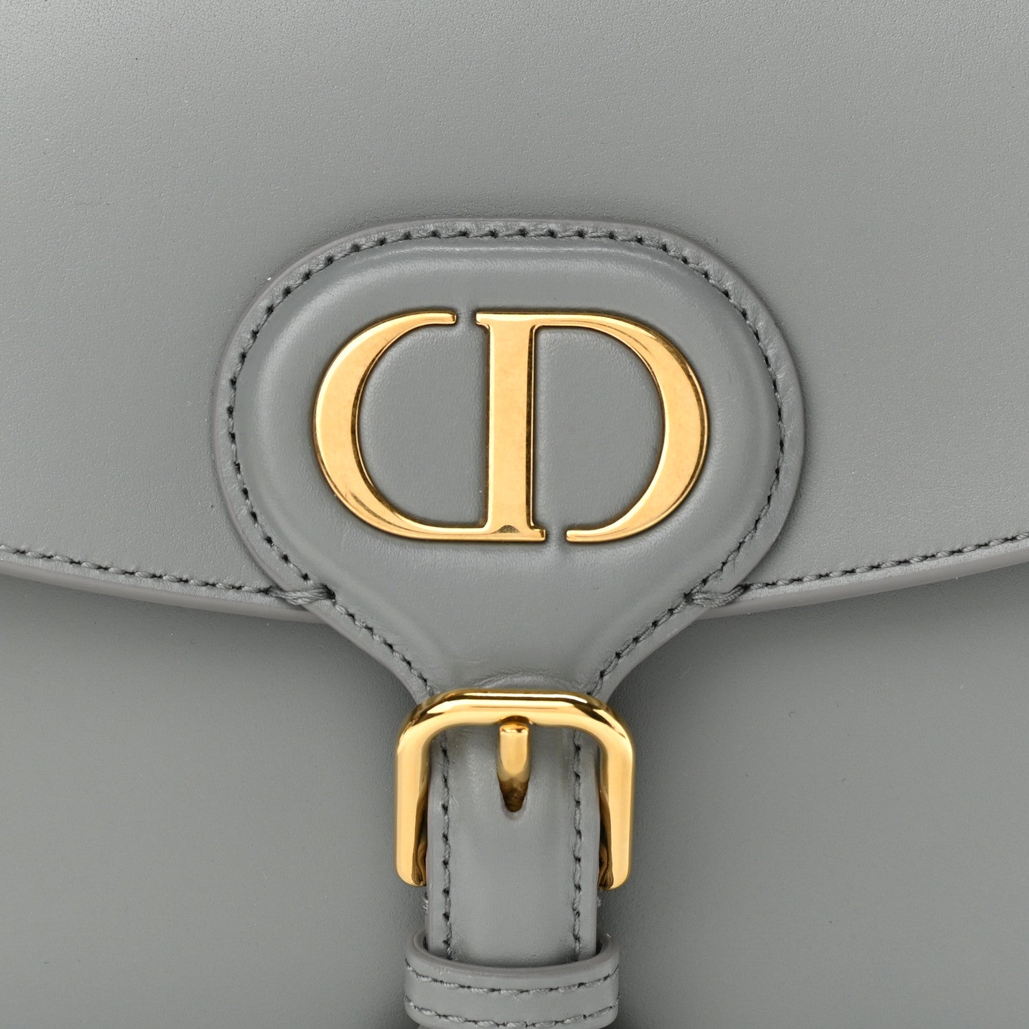 Christian Dior Box Calfskin Medium Bobby Flap Gray 7 of 9