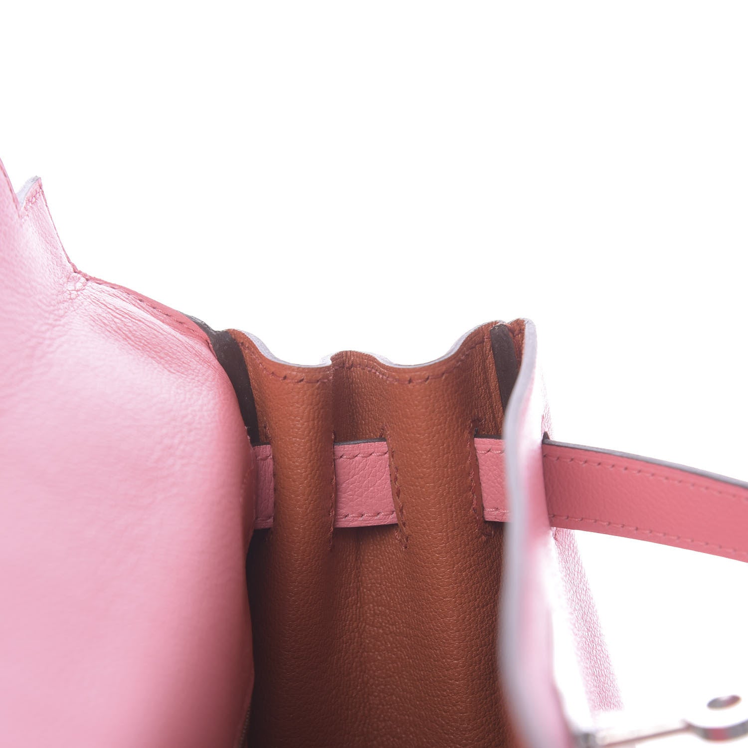 Hermes Evercolor Verso Kelly Retourne 28 Rose D'ete Terre Battue 22 of 42