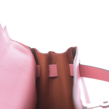 Hermes Evercolor Verso Kelly Retourne 28 Rose D'ete Terre Battue 22 of 42