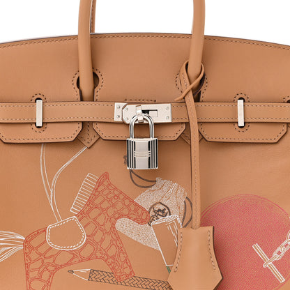 Hermes Swift In & Out Birkin 25 Biscuit 8 of 21