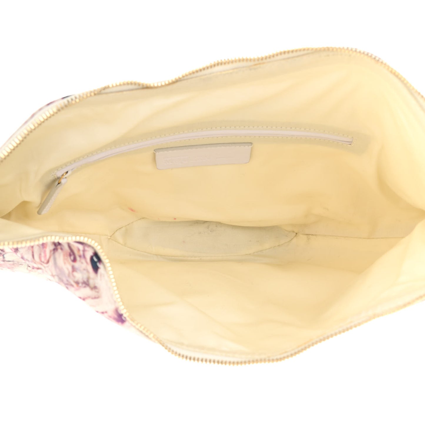 Silk Print De Manta Clutch Purple Blush