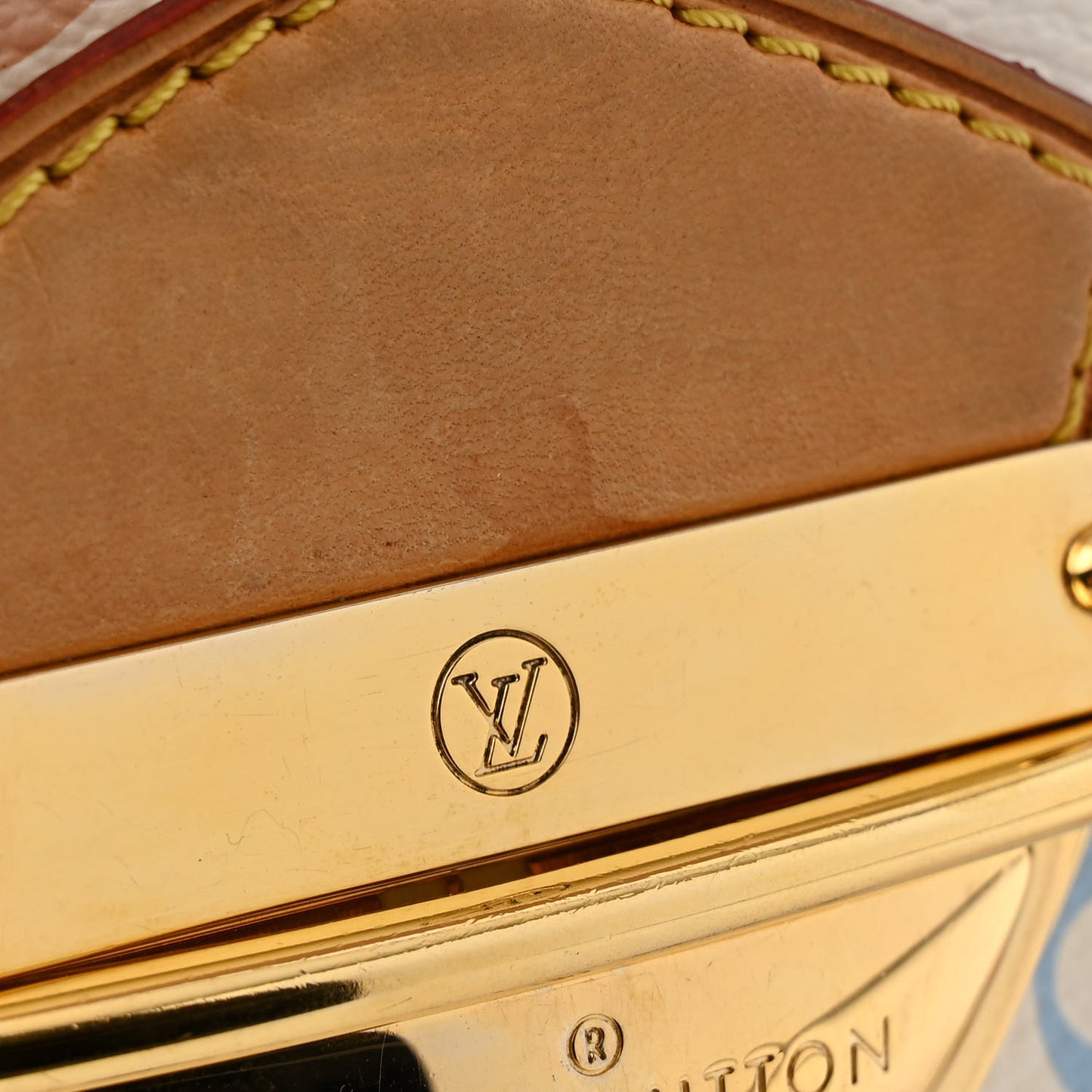 Monogram Multicolor Beverly MM White