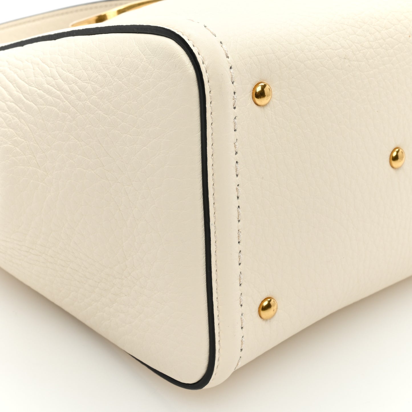 Soft Grainy Calfskin Alltime Small Handbag Ivory