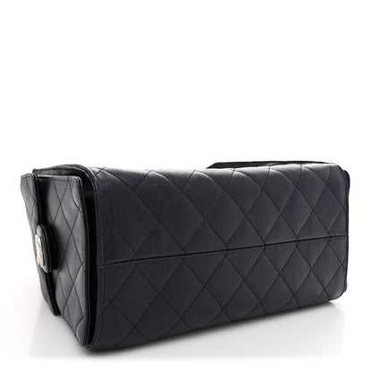 Chanel Caviar Quilted Small Chanel 25 Handbag Dark Navy 4 of 11