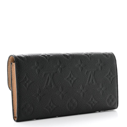 Louis Vuitton Empreinte Emilie Wallet Black Dune 3 of 7