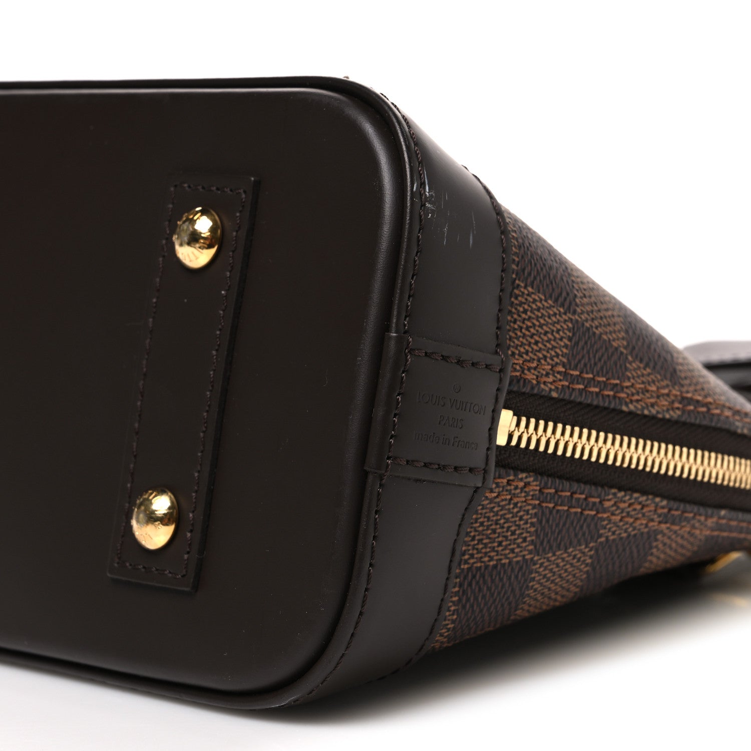 Louis Vuitton Damier Ebene Alma BB 9 of 10