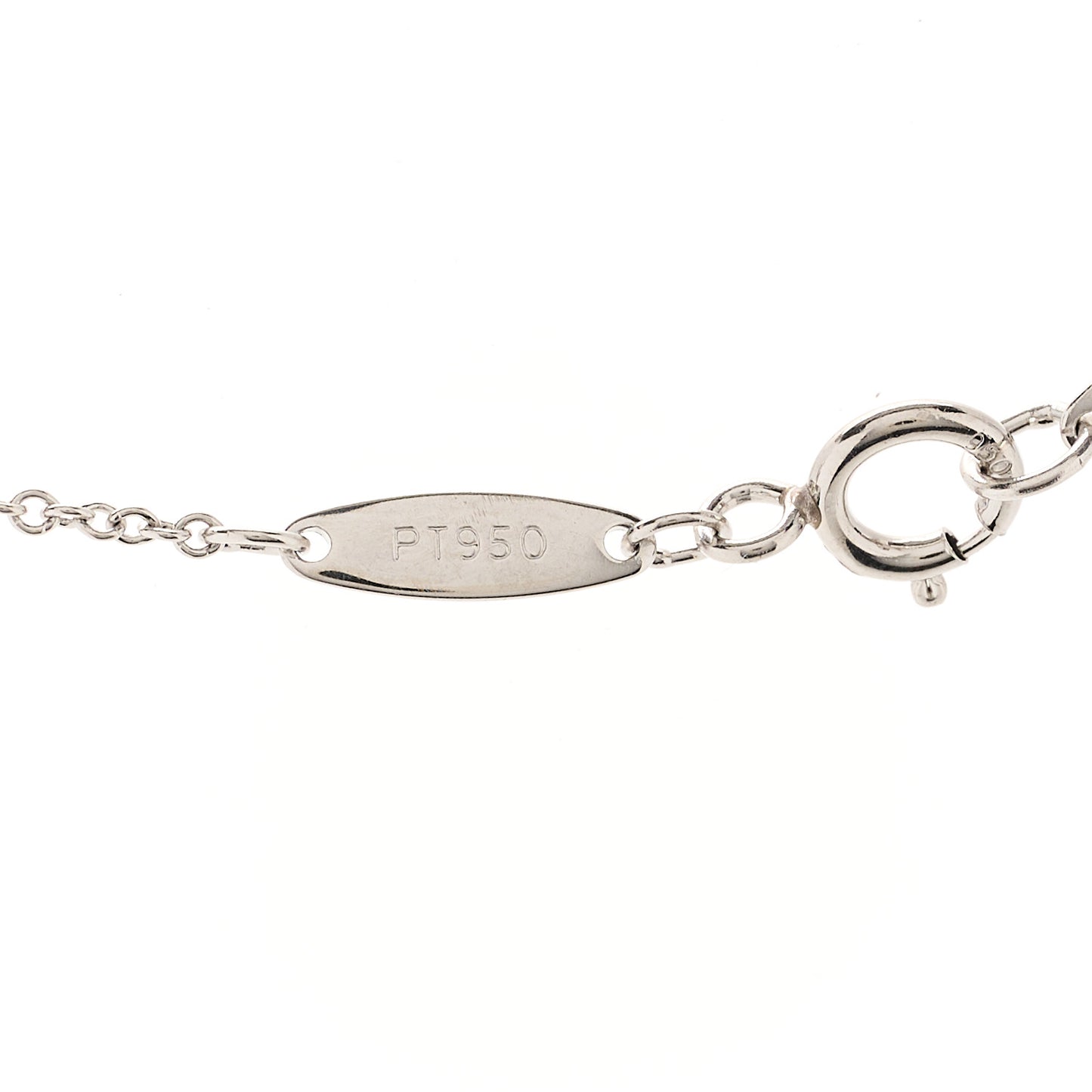 Platinum Diamond Elsa Peretti .70ctw Diamonds by the Yard 5 Station Necklace