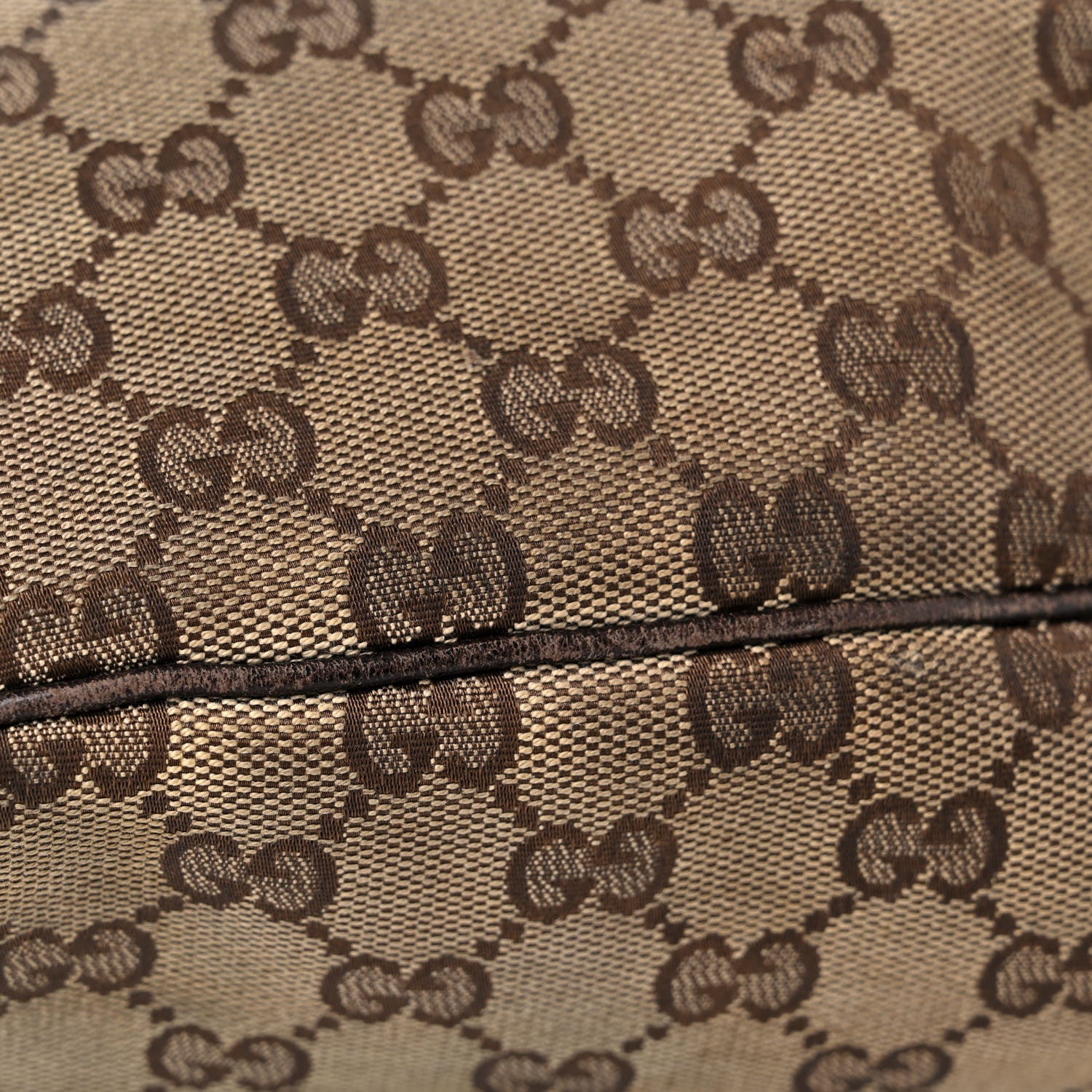 Gucci Monogram Hobo Dark Brown 20 of 32