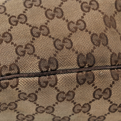 Gucci Monogram Hobo Dark Brown 20 of 32