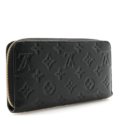 Louis Vuitton Empreinte Zippy Wallet Black 3 of 7
