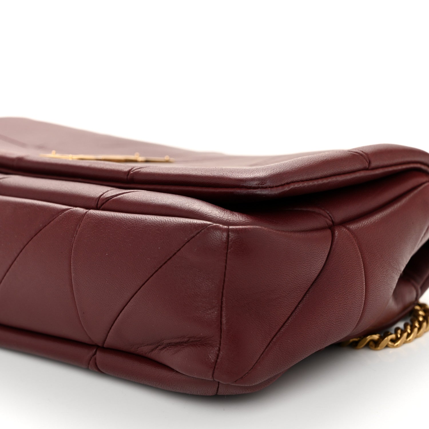 Saint Laurent Lambskin Patchwork Monogram Medium Jamie Rouge Legion 10 of 10