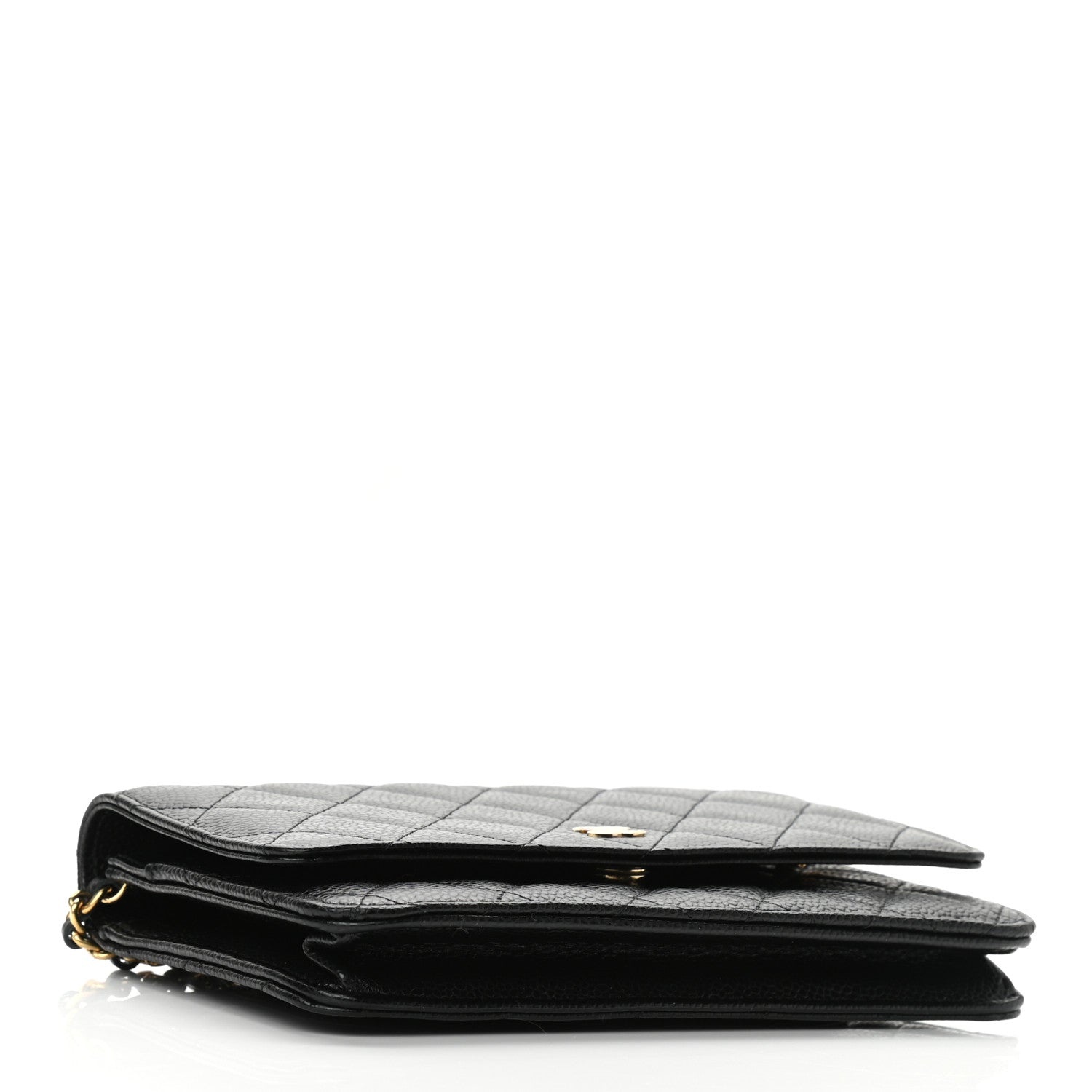 Chanel Caviar Quilted Wallet On Chain WOC Black 4 of 11